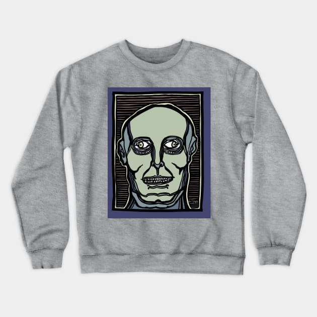 Future Face Quasitronic Man Crewneck Sweatshirt by JSnipe